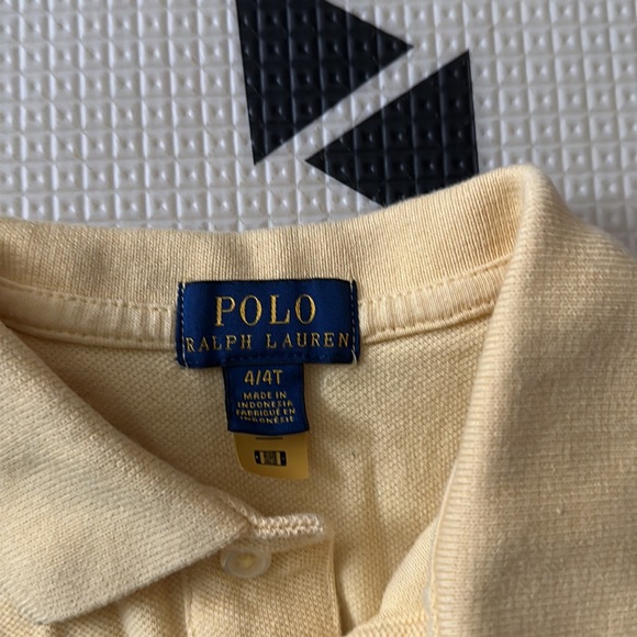 Polo Ralph Lauren soft yellow size 4T - Picture 2 of 2
